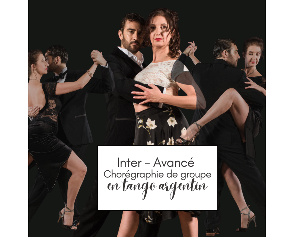 Chorégraphie de groupe de tango argentin